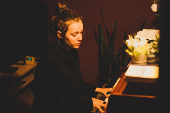 piano tutor program blues